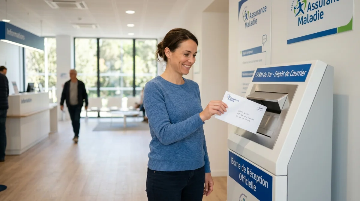 où envoyer feuille de soin cpam du var